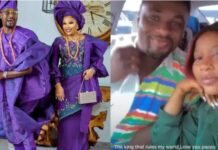 Adeniyi Johnson's Wife Reacts To His Apology After Being Caught With Another Woman