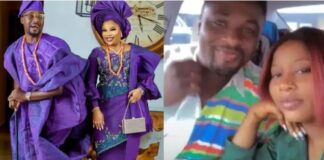 Adeniyi Johnson's Wife Reacts To His Apology After Being Caught With Another Woman