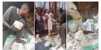 Video: Damaged Naira Notes Discovered In Benue
