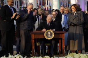 Biden Signs Historic Same-Sex Marriage Bill At White House