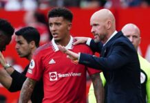 Jadon Sancho Is Not 'Physically Or Mentally' Ready To Play For Man United - Erik Ten Hag