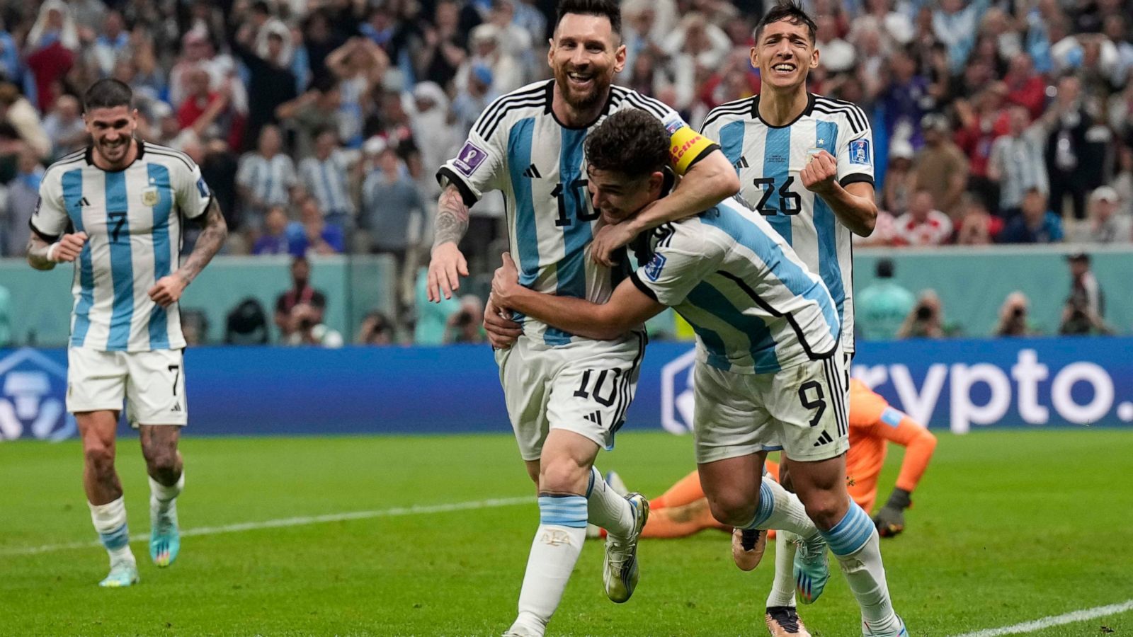 Argentina 3-0 Croatia: Lionel Messi and Julian Alvarez Fire Argentina Into Final
