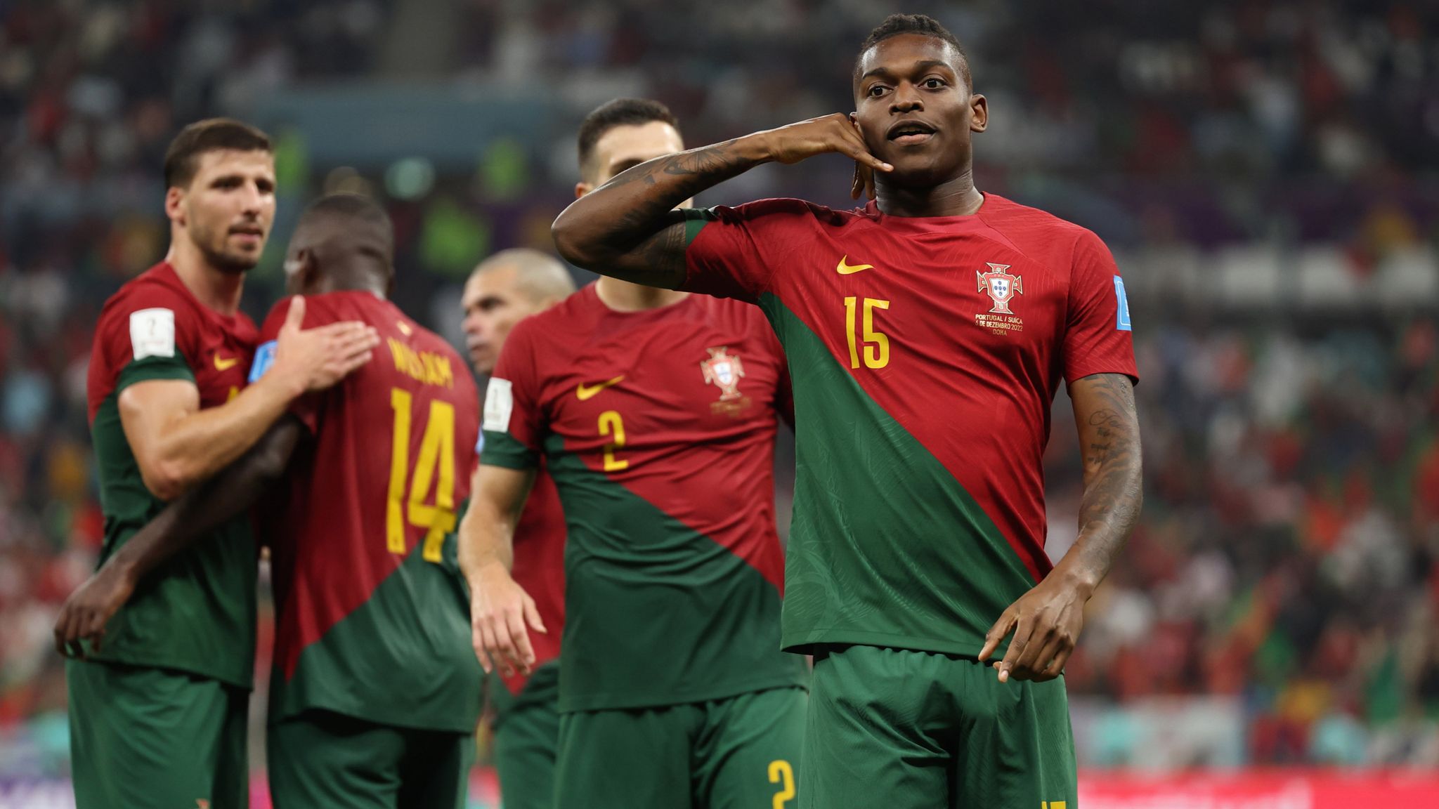 Portugal Cruises To The Quater Final After A Hat-Trick From Ronaldo's Replacement Goncalo Ramos