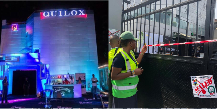 Lagos State Govt Shuts Quilox Club Over Noise Polution