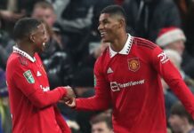 Christian Eriksen And Marcus Rashford Scores As Manchester United Cruises To The Quater-Final