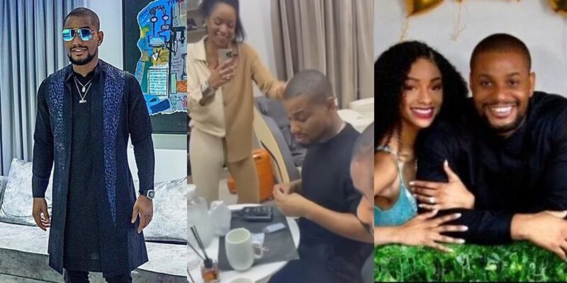 Days After Public Apology, Actor Alex Ekubo Allegedly Reconciles With His Ex-Fiance, Fancy Acholonu (Video)