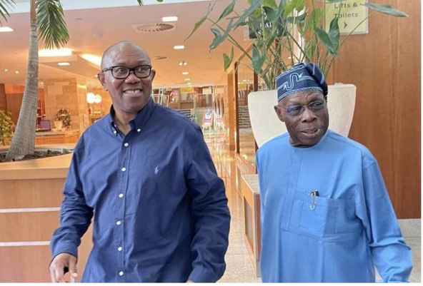 2023 Presidency: Nigerians React As Ex-President Obasanjo Endorses Peter Obi