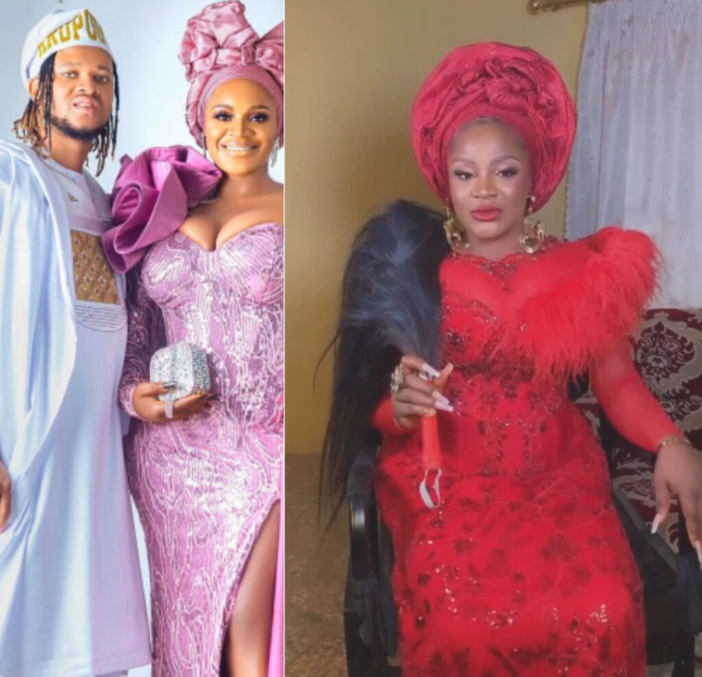 Actress Uche Ogbodo Traditionally Ties The Knot With Young Lover, Bobby Maris (Videos)