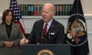 Joe Biden Mistakenly Calls Kamala Harris "President Harris" 