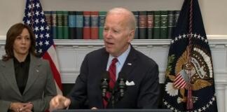 Joe Biden Mistakenly Calls Kamala Harris "President Harris"