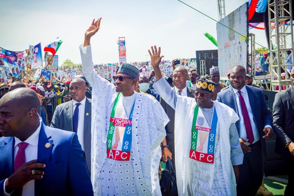 Drama As Buhari Storms Out Of Tinubu’s Rally In Bauchi