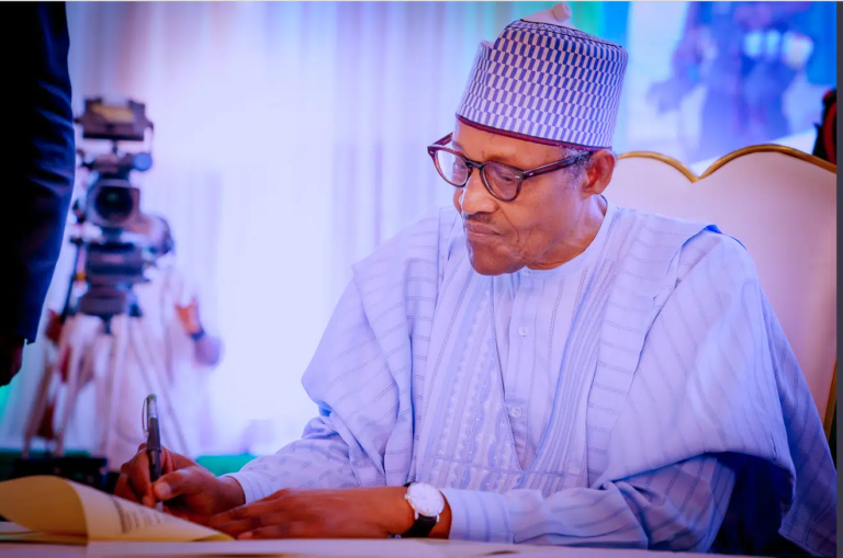 Just In: President Muhammadu Buhari Signs 2023 Budget