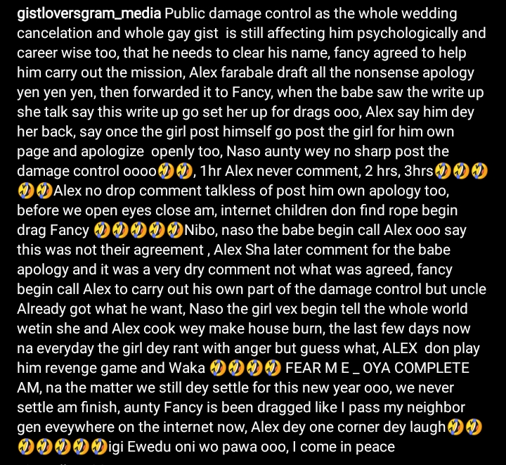 More Details Of Alexx Ekubo, Fancy Acholonu's Breakup Surfaces