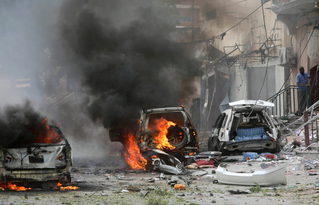 Nine Dead In Somalia Car Bomb Attacks