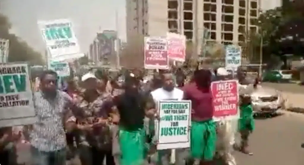 Protest Breaks Out In Abuja