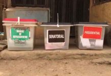 ballot boxes 2023 Nigerian Presidential Election