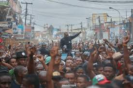 Massive Crowd As Peter Obi Storms Tinubu’s Lagos