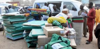 Sensitive Materials Delivered To States