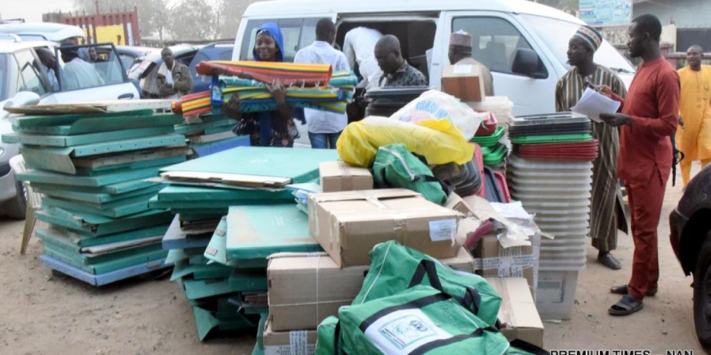 2023 Election: INEC Distributes Election Materials To Council Areas 