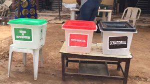 ballot boxes  2023 Nigerian Presidential Election
