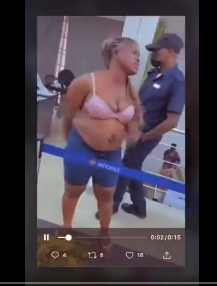 Update: Reactions Trail Lady Who Protested, Stripped In The Bank