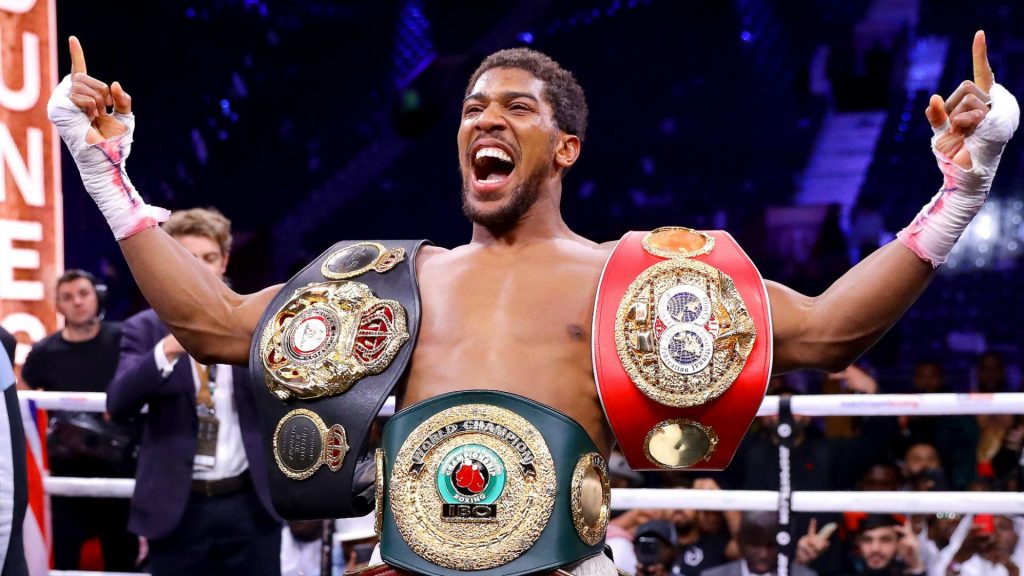 See What Anthony Joshua Is Up To In Next Fight