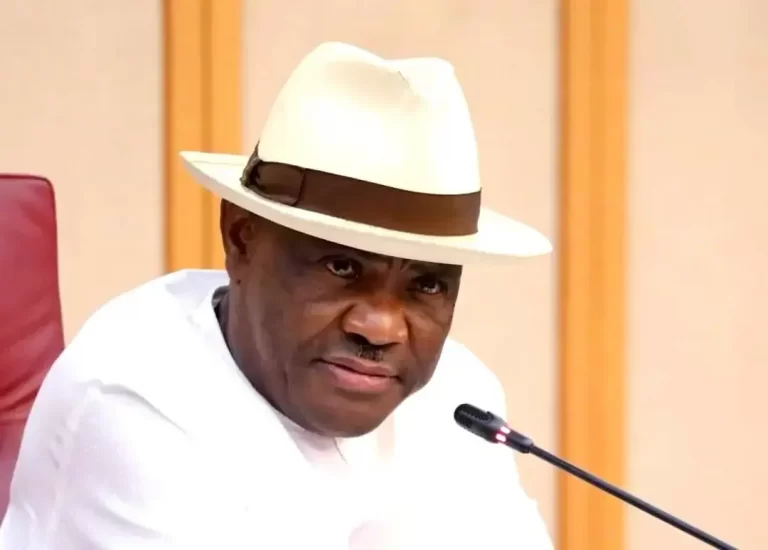 Drama As FCT Minister, Wike Storms Scene Of Abuja Storey Building Collapse