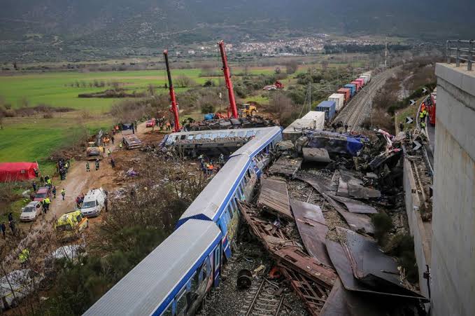 See How 29 People Died In A Greece Train Collision