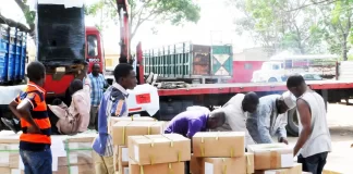 March 18: INEC Distributes Election Materials In Bayelsa