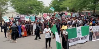 Protest in Abuja