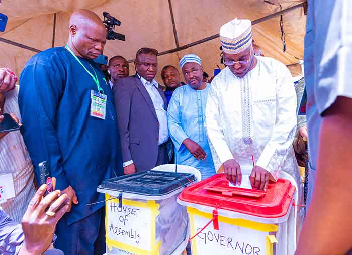 Atiku Abubakar votes