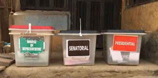 Buns boxes used for election