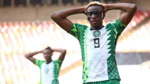 Osimhen Feels Pressure After Nigeria struggles vs Guinea-Bissau