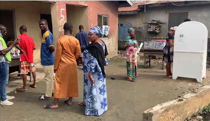 Voters turn out low in polling units