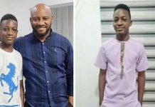 Yul Edochie loses Son. Yul and his son