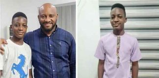 Yul Edochie loses Son. Yul and his son