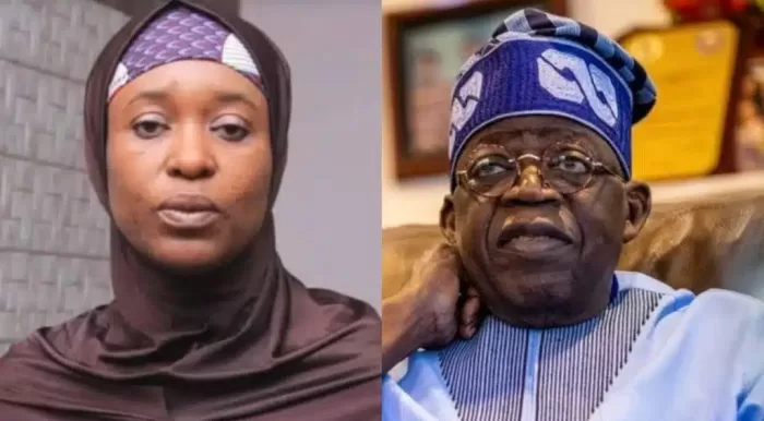 Aisha Yesufu & Bola Tinubu