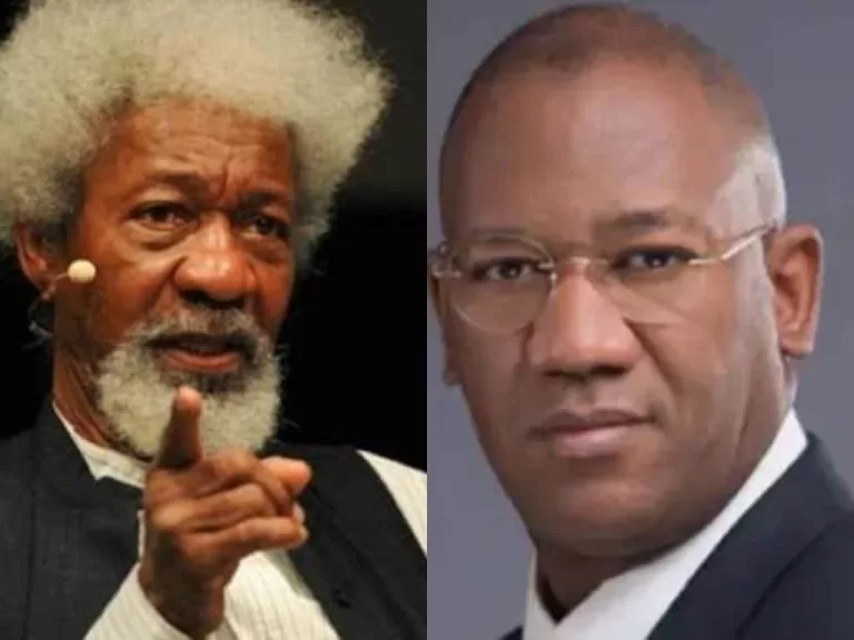 Wole Soyinka & Baba-Ahmed