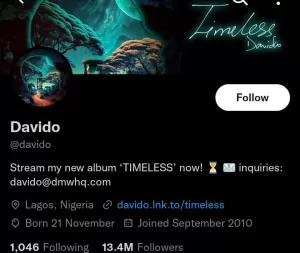 Davido's Page
