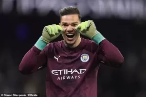 Ederson Taunts Arsenal Fans With ‘Cry-Baby’ Gesture