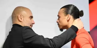 Leroy Sane Consoled by Pep Guardiola in Touching Moment