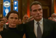 Keri Russell And Rufus Sewell In The Diplomat