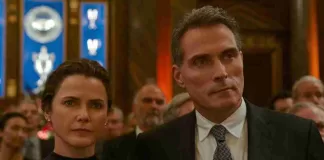 Keri Russell And Rufus Sewell In The Diplomat