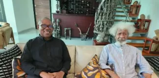 Peter Obi & Wole Soyinka