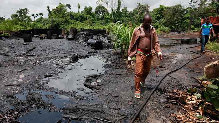Crude Oil Pollution in Bayelsa State
