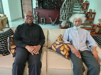 Fascists: Mockery Trails Peter Obi’s Visit To Wole Soyinka