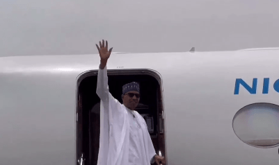 Muhammadu Buhari Leaves For Daura