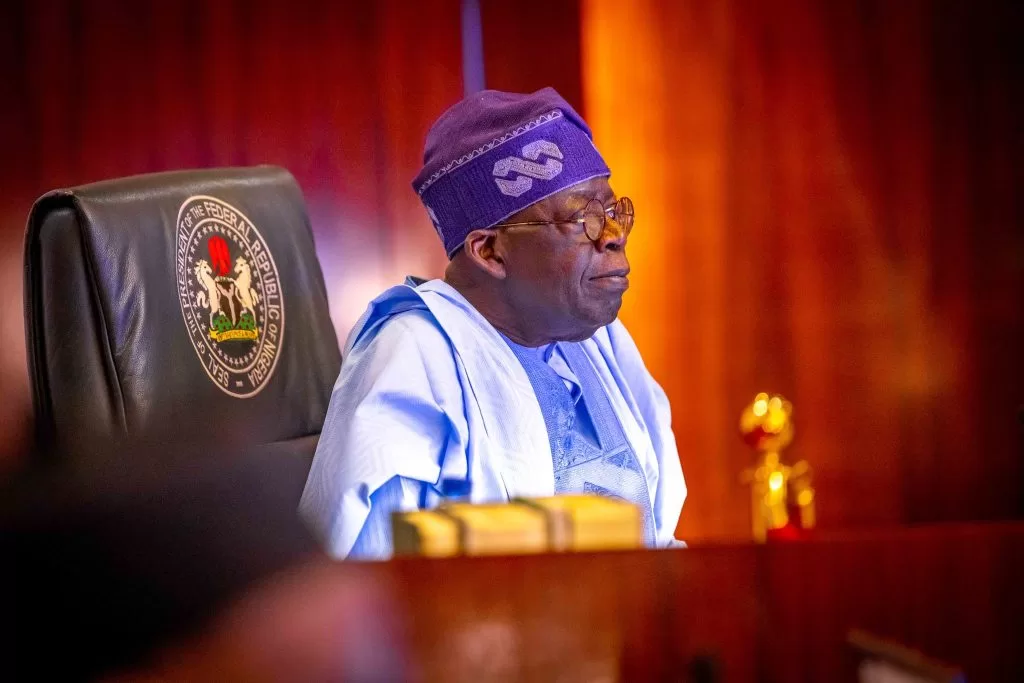 Bola Tinubu swears in Secretary to the Government of the Federation 