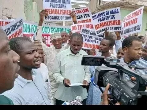 Protest Rocks Kano Over Demolition Of Buildings