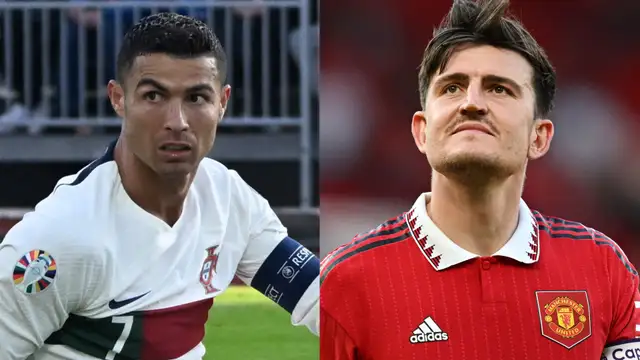 Cristiano Ronaldo Receives Surprise Message From Harry Maguire 